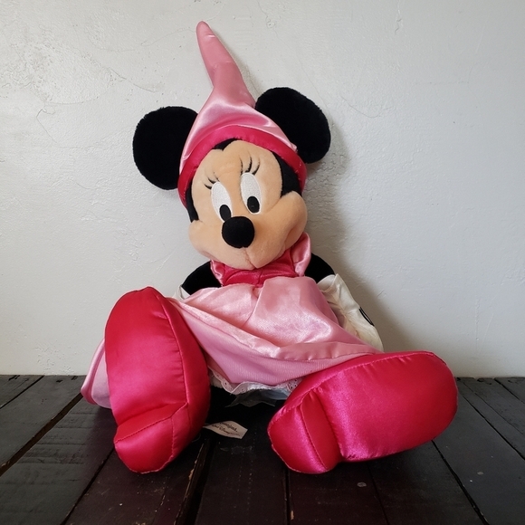 Minnie Mouse Disneyland Stuffed Plush Toy 24" Pink - Picture 1 of 7
